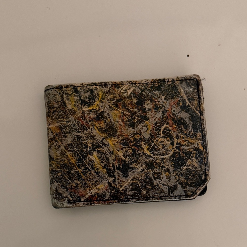 Abstract Pattern Wallet Jackson polluk